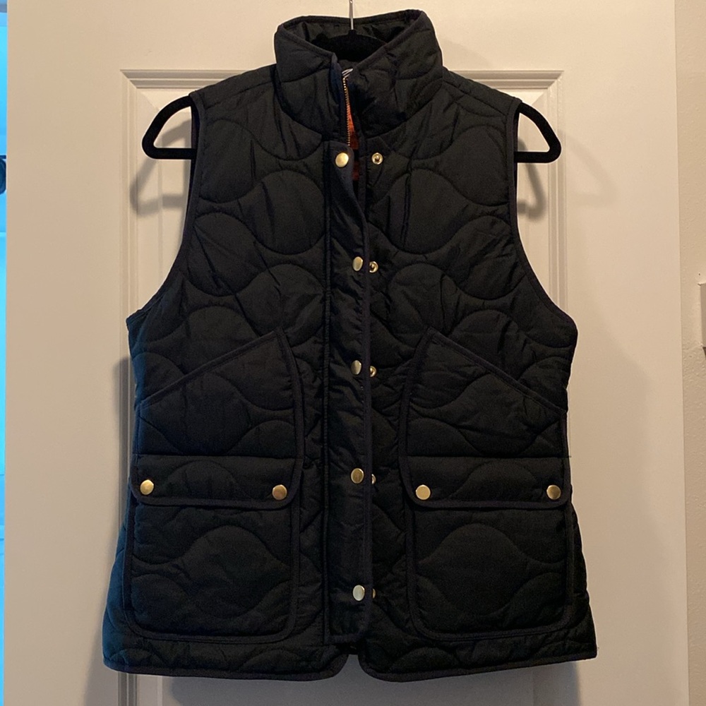 J. Crew Black Signature Puffer